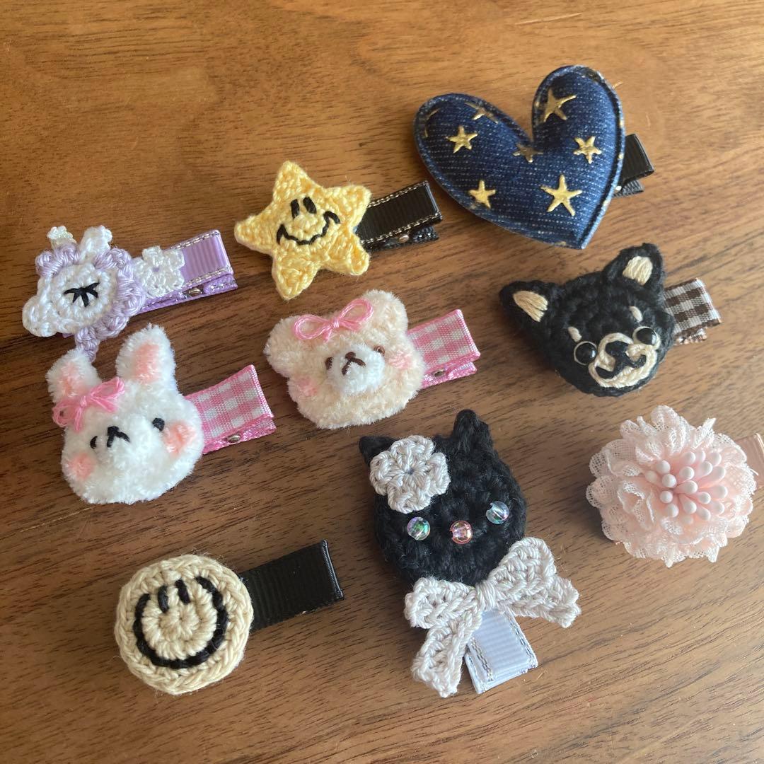 よう様ご確認用☆ベビーヘアクリップ