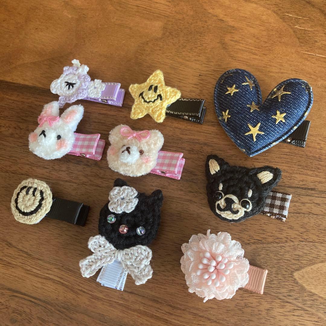 よう様ご確認用☆ベビーヘアクリップ