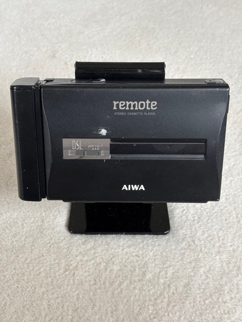動作品　 AIWA remote HS-PL35 カセットプレイヤー