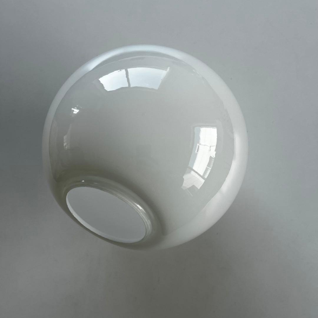 ヴィンテージ 乳白 ガラス ライト 球形 東芝 昭和レトロ ペンダントライト