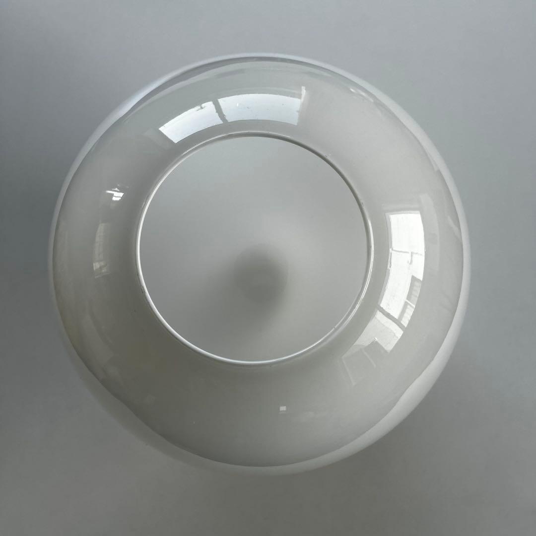 ヴィンテージ 乳白 ガラス ライト 球形 東芝 昭和レトロ ペンダントライト