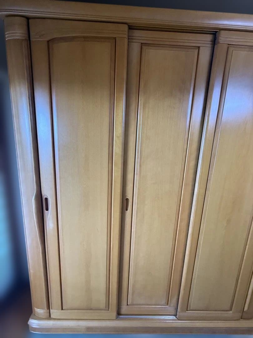 婚礼家具　タンス　樺の木