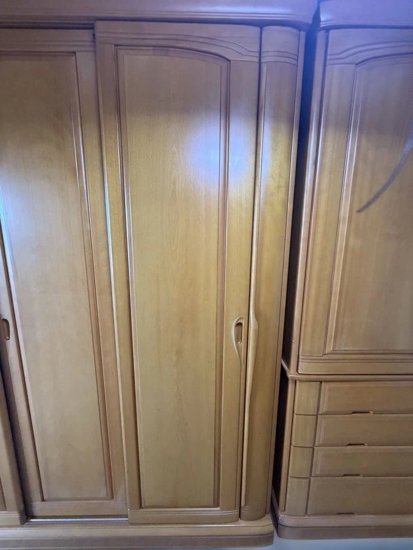 婚礼家具　タンス　樺の木