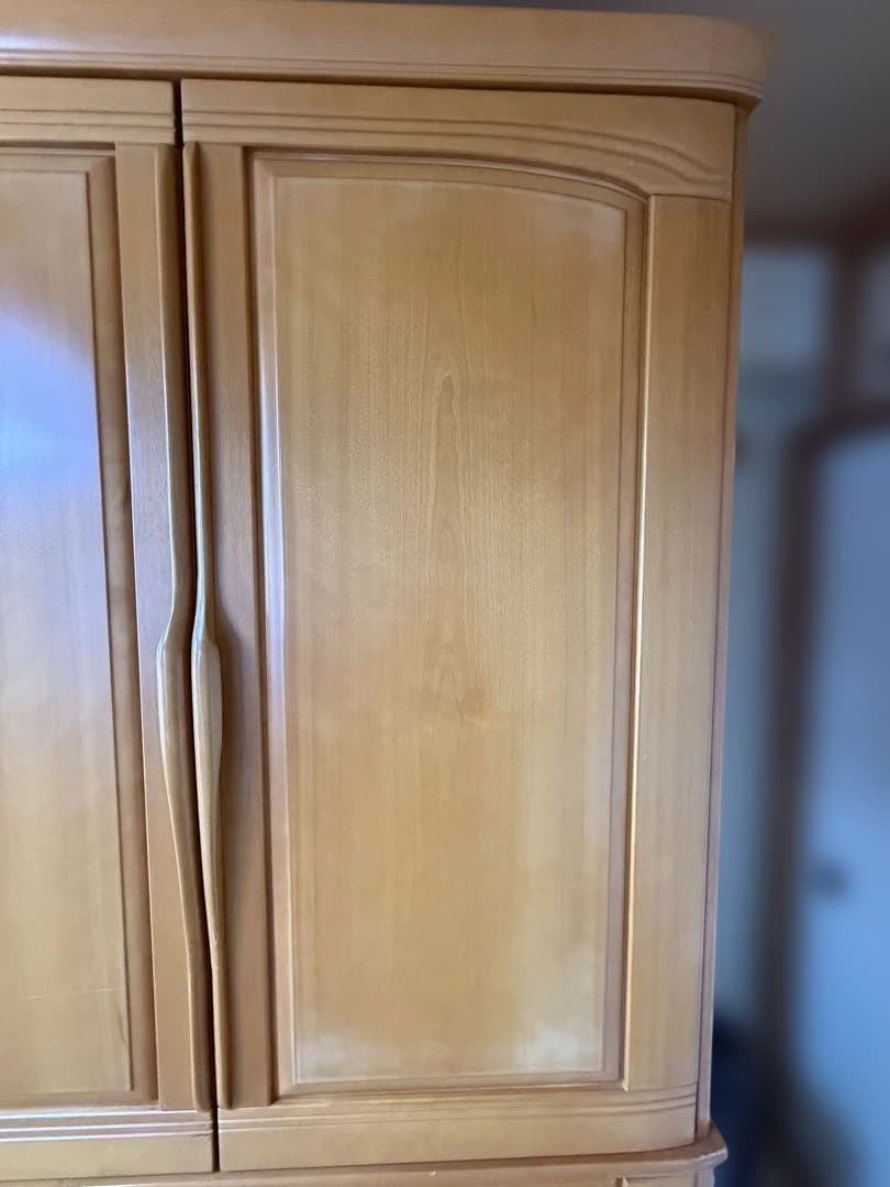 婚礼家具　タンス　樺の木