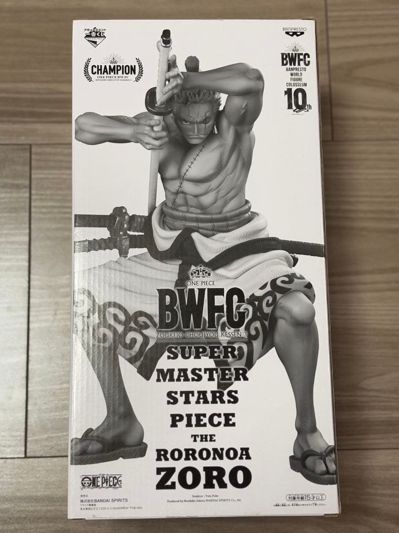 【新品】 一番くじワンピースBWFC SMSP ゾロ十郎　B賞ORIGINAL賞