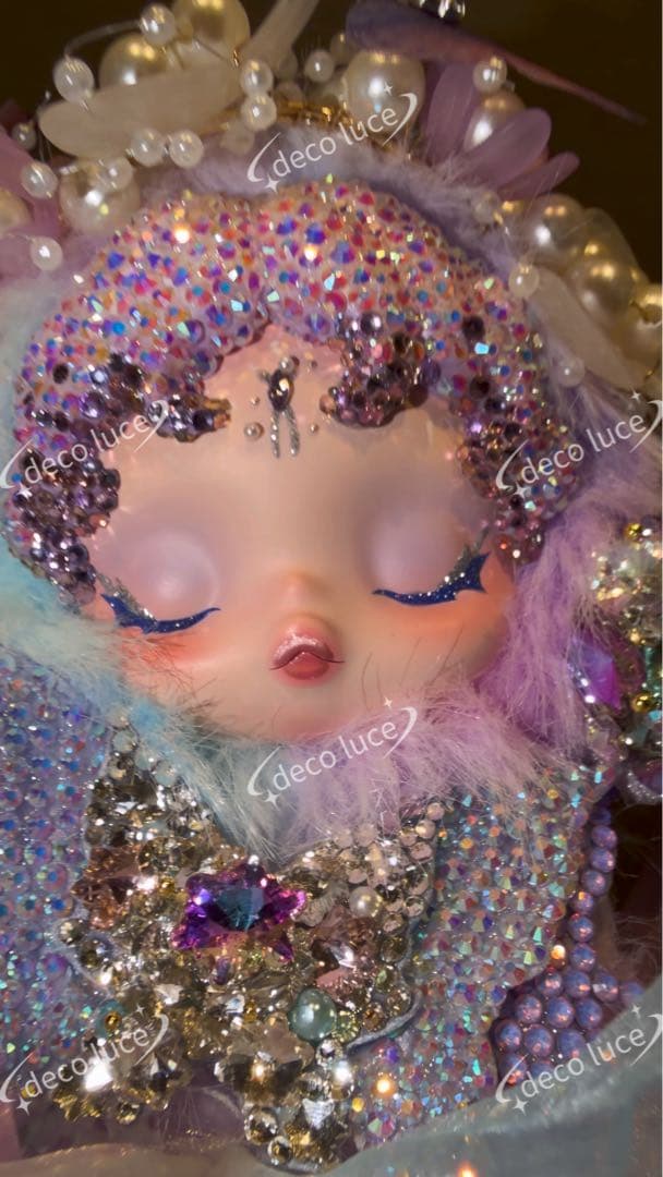 スワロフスキー　SKULLPANDA スカルパンダ　デコレーション　カスタム