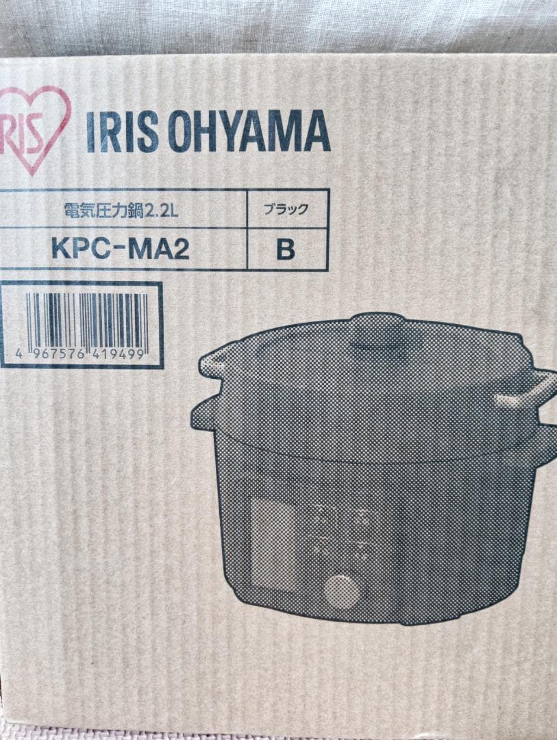 アイリス オーヤマ　電気圧力鍋2.2L　KPC-MA2