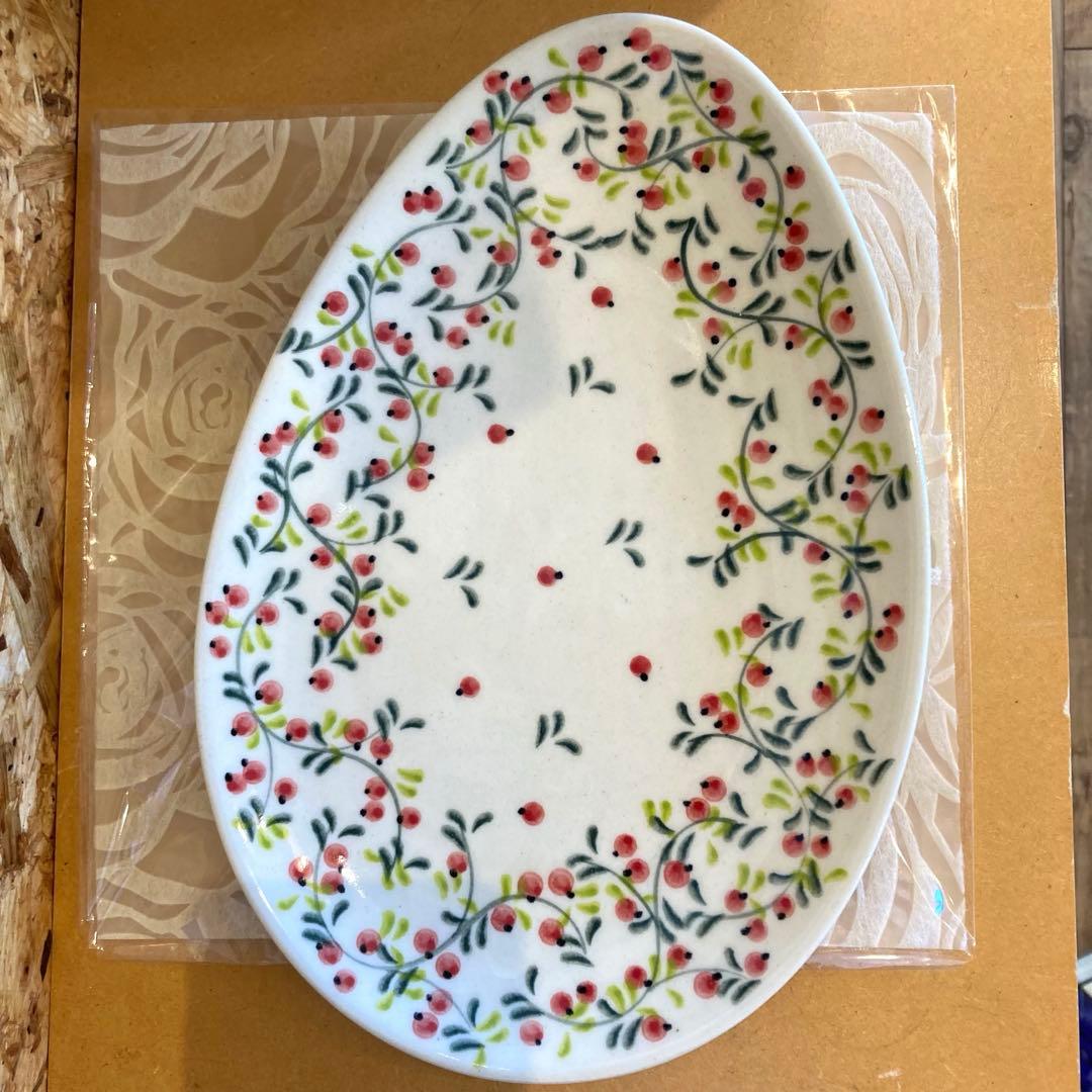 おまとめ＊ポーリッシュポタリー＊プレート　V191-B307