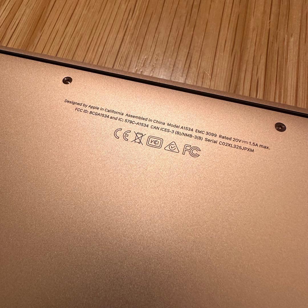 MacBook本体 Apple Macbook Retina 12 2017 256GB 8GB