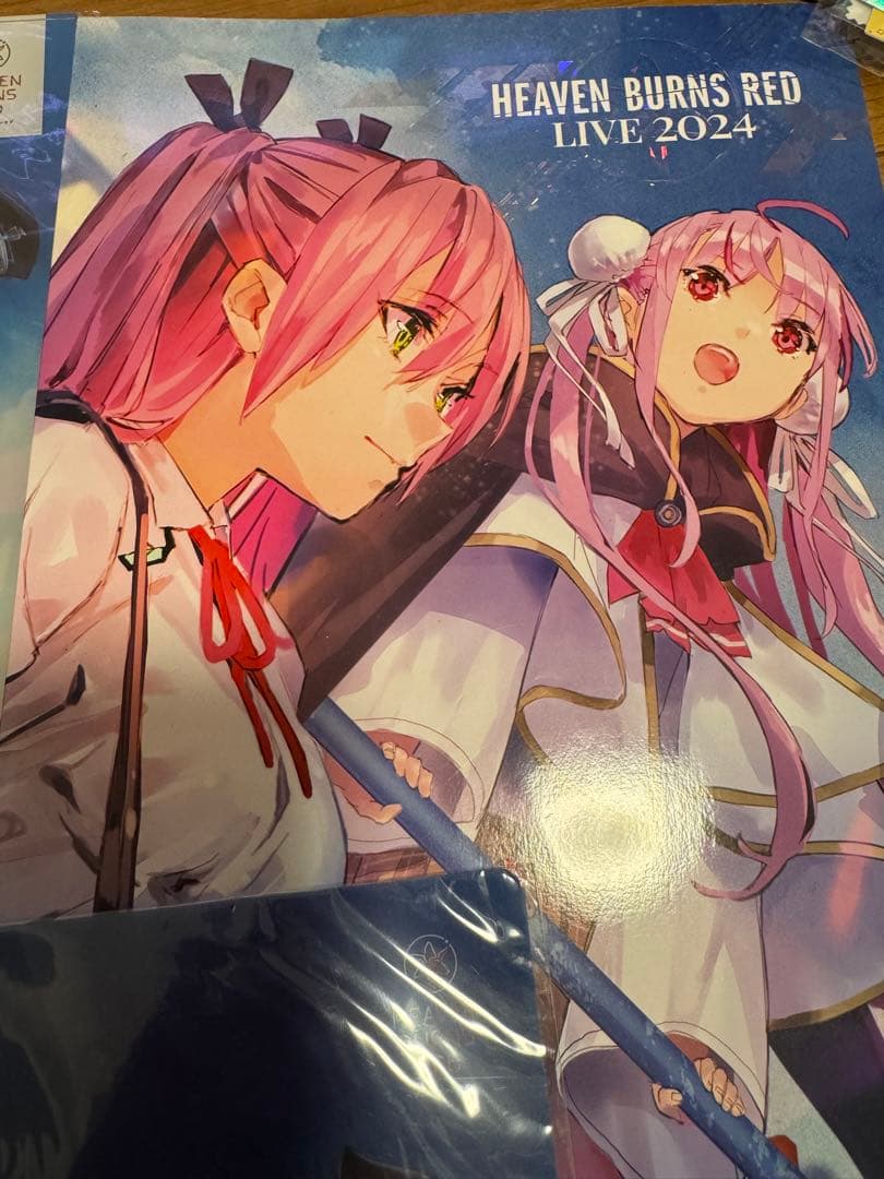 ヘブバン LIVE 2024 描き下ろし アクリルパネル、クリアファイル、冊子