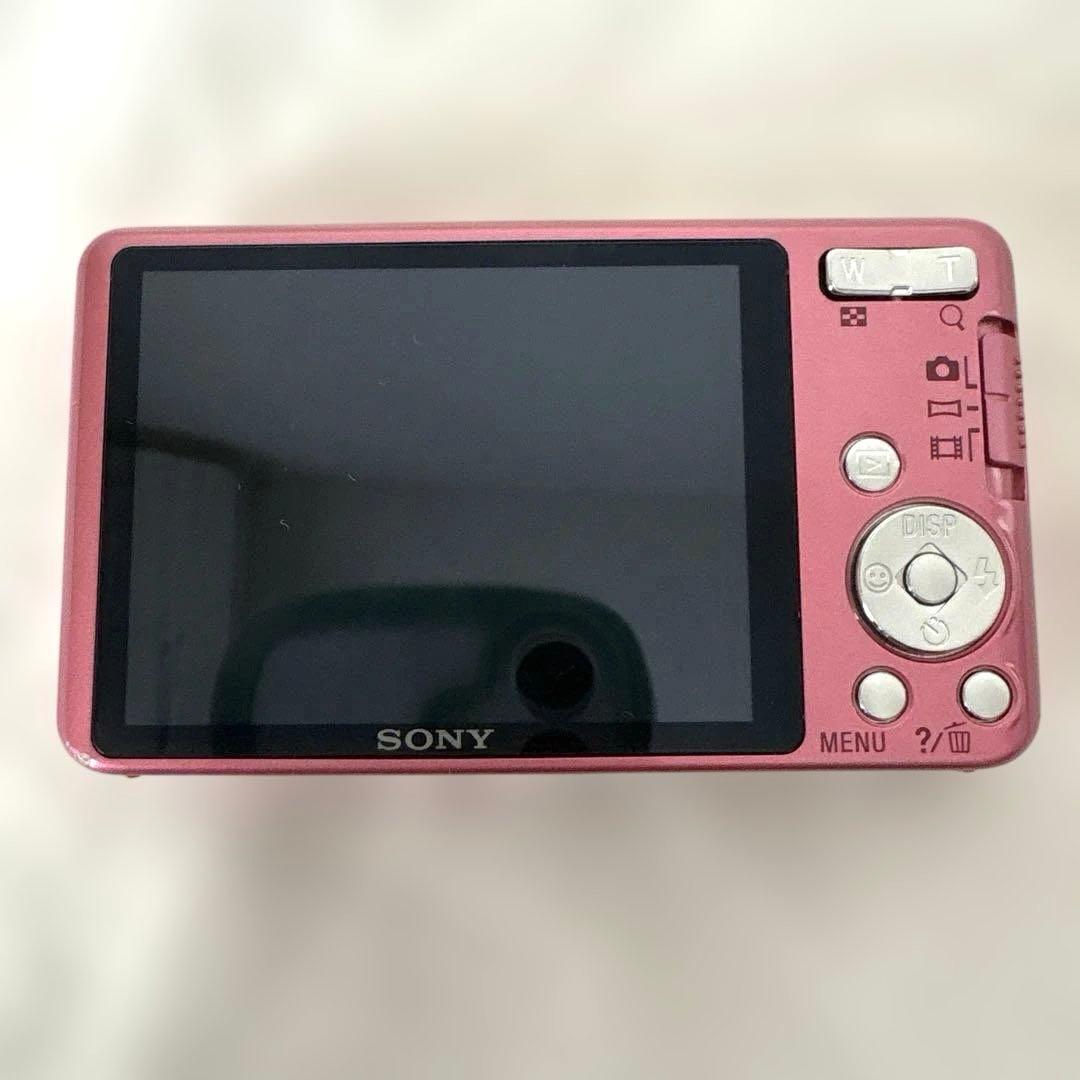 SONY Cyber-Shot ピンク 16.1MPデジカメ　メモリーカード付き