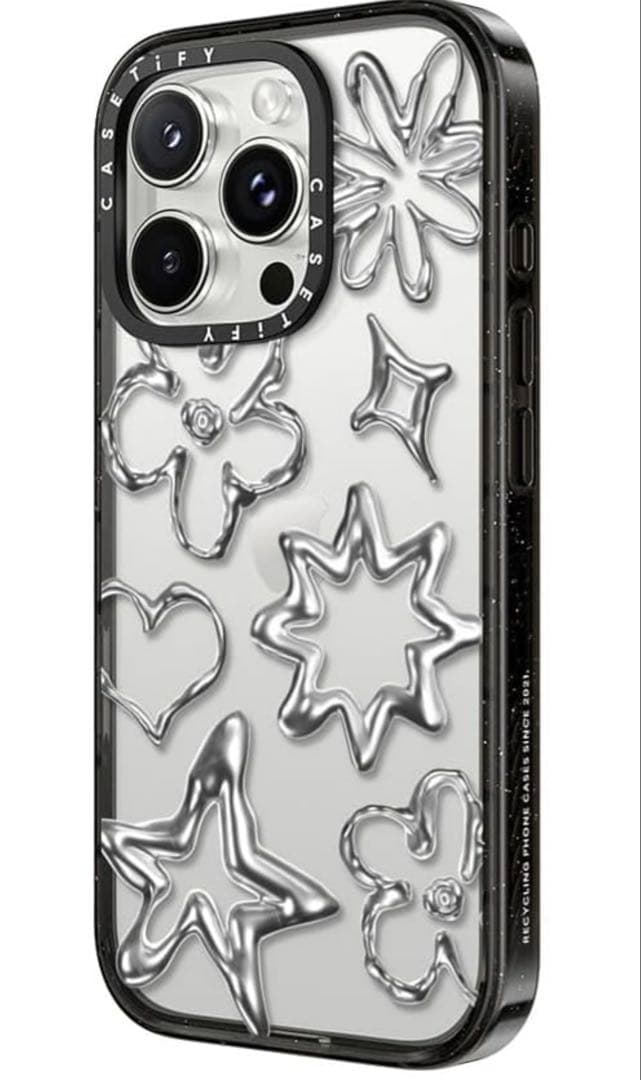 CASETiFY iPhone16ProMaxケースChromeDoodles