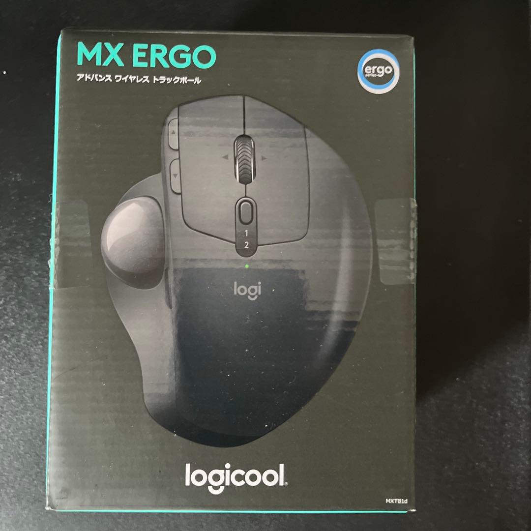 Logi MX ERGO ワイヤレストラックボールマウス