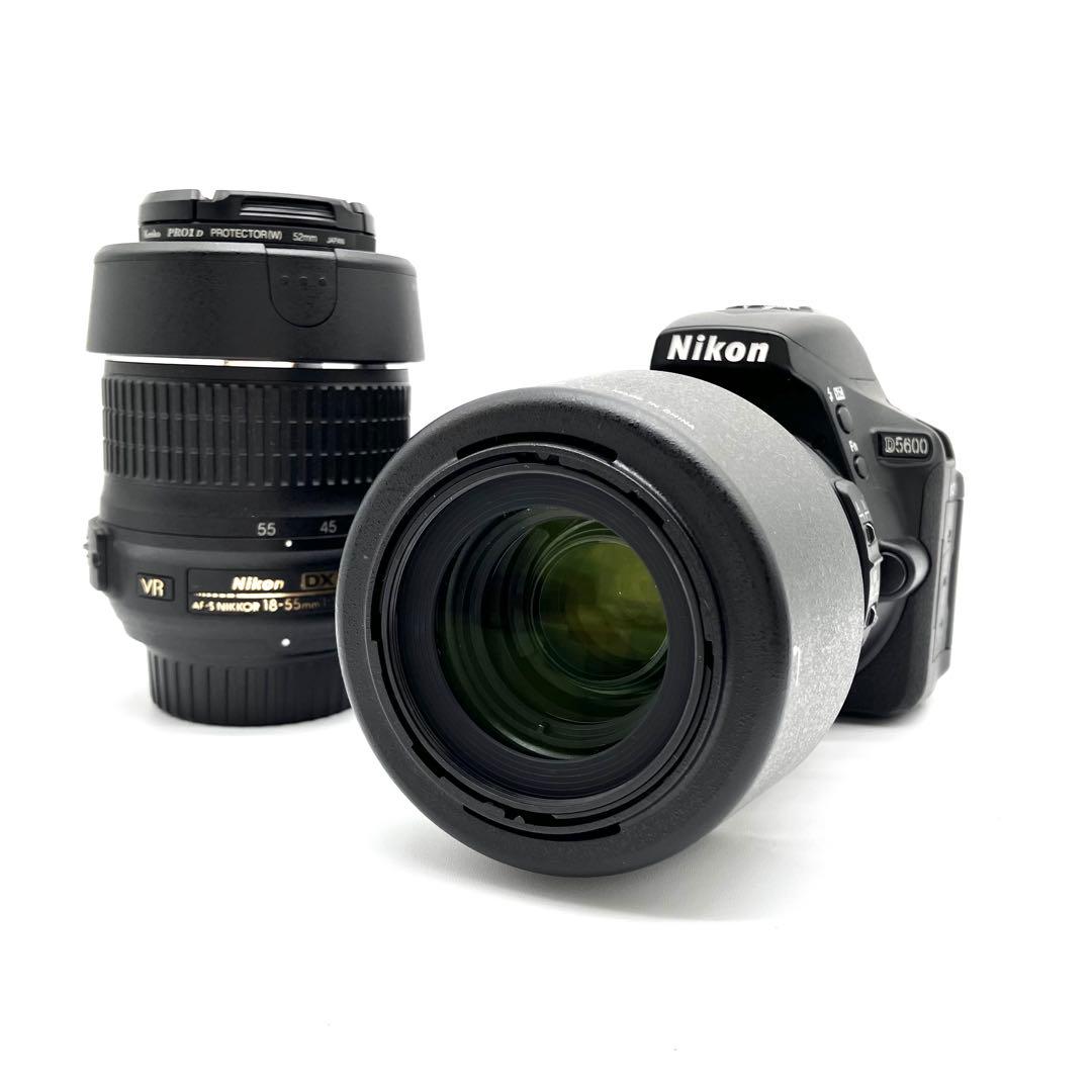 美品　Wi-Fi対応♪ Nikon D5600 望遠ダブルレンズセット