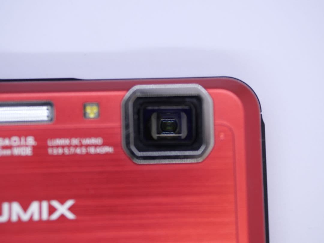 LUMIX DMC-FT20 コンパクトデジタルカメラ レッド