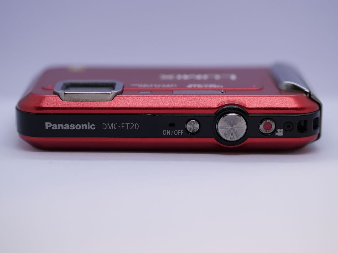 LUMIX DMC-FT20 コンパクトデジタルカメラ レッド