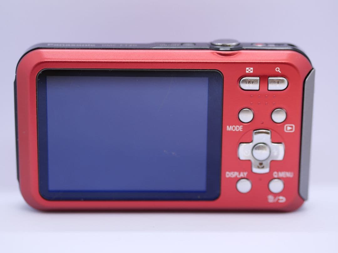 LUMIX DMC-FT20 コンパクトデジタルカメラ レッド