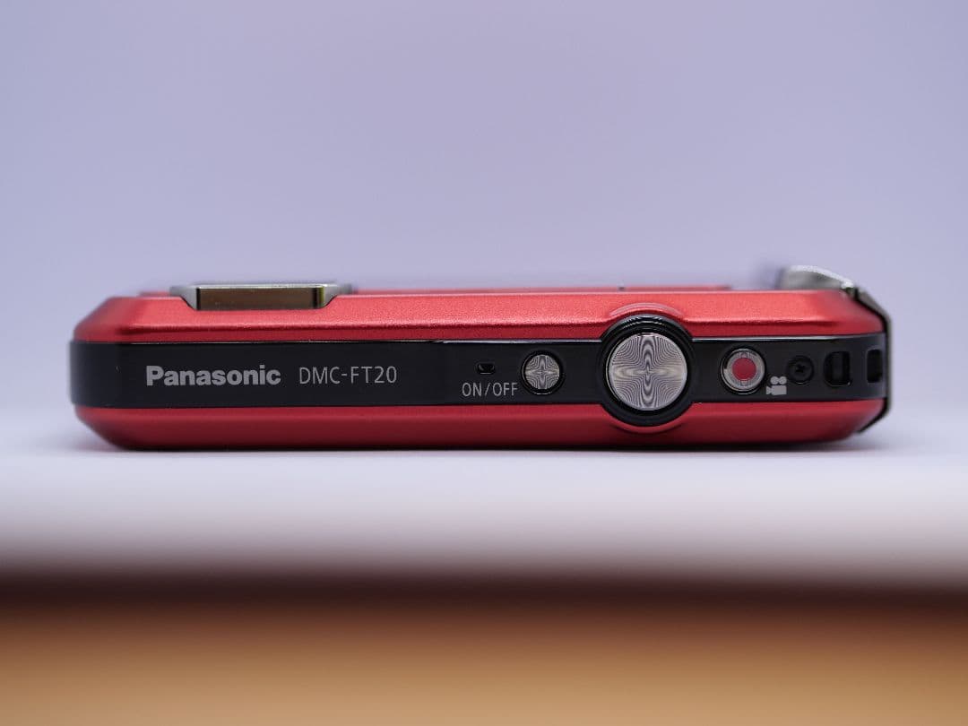 LUMIX DMC-FT20 コンパクトデジタルカメラ レッド
