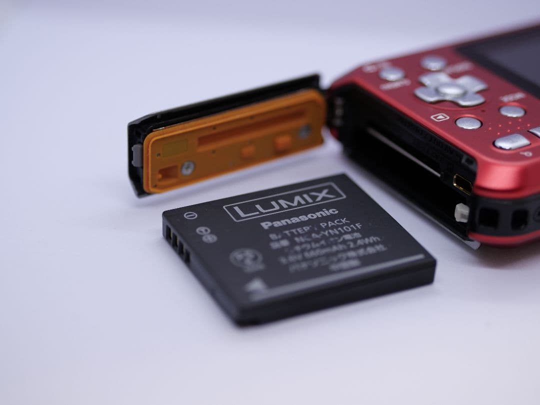 LUMIX DMC-FT20 コンパクトデジタルカメラ レッド