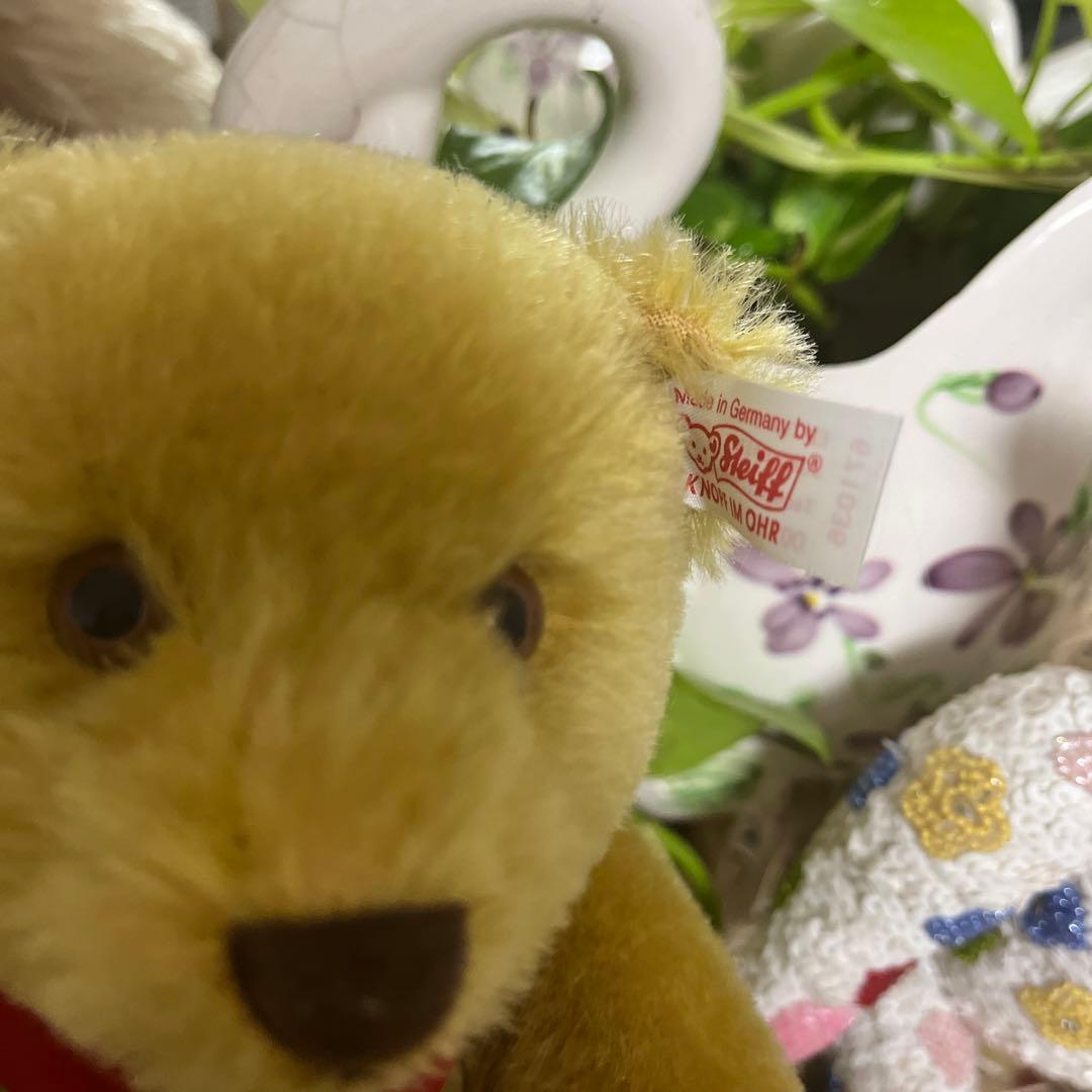 レア　シュタイフ(Steiff) テディベア 限定品 2002年  NO130
