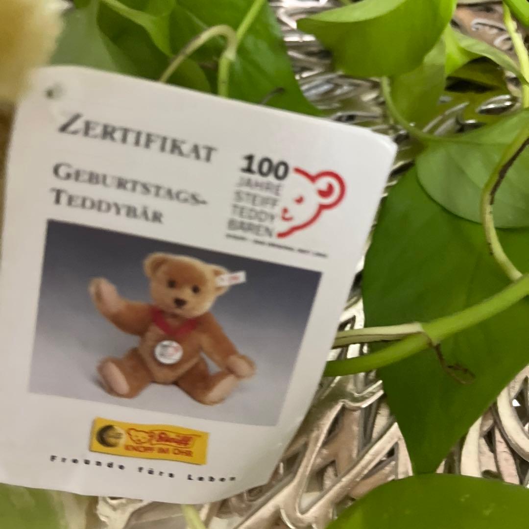 レア　シュタイフ(Steiff) テディベア 限定品 2002年  NO130