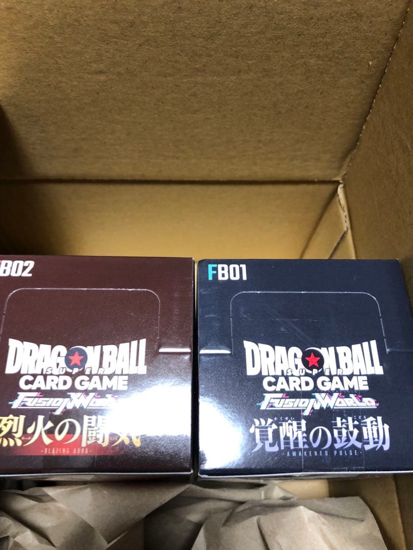 ドラゴンボールフュージョンワールド FB01 覚醒の鼓動, FB02 烈火の闘気