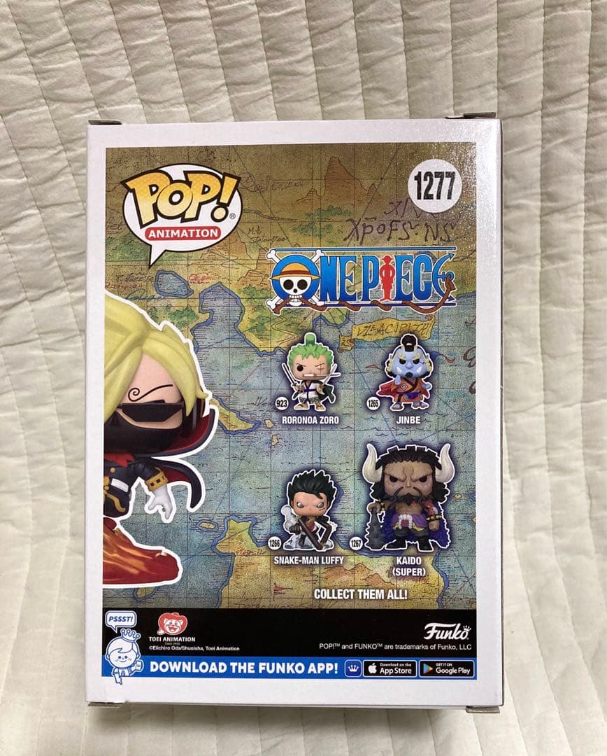 新品未開封☆FUNKO POP! ワンピース おそばマスク　サンジ