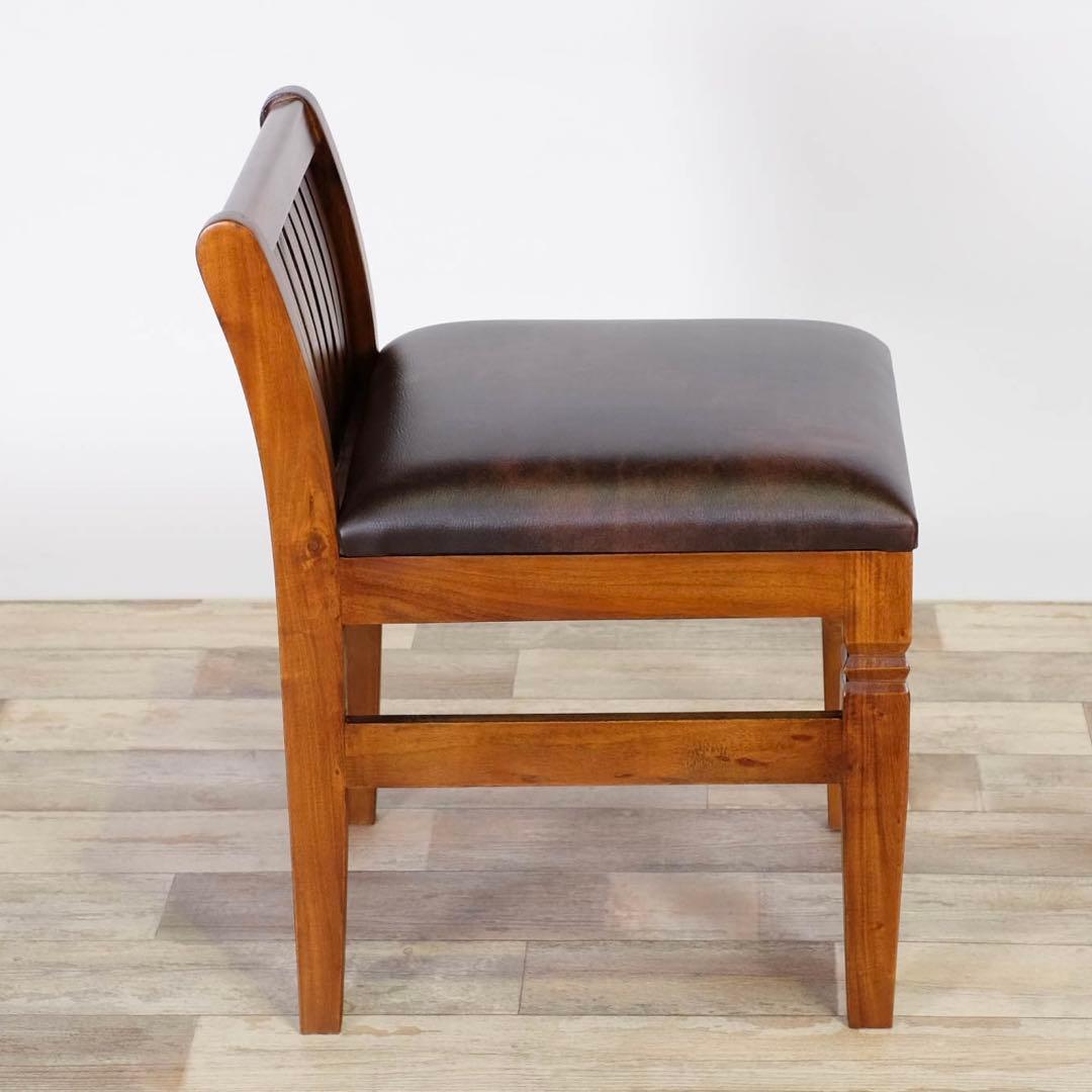 E 新品 アジアン デスク チェア 机 カフェ アンティーク 書斎 カントリー