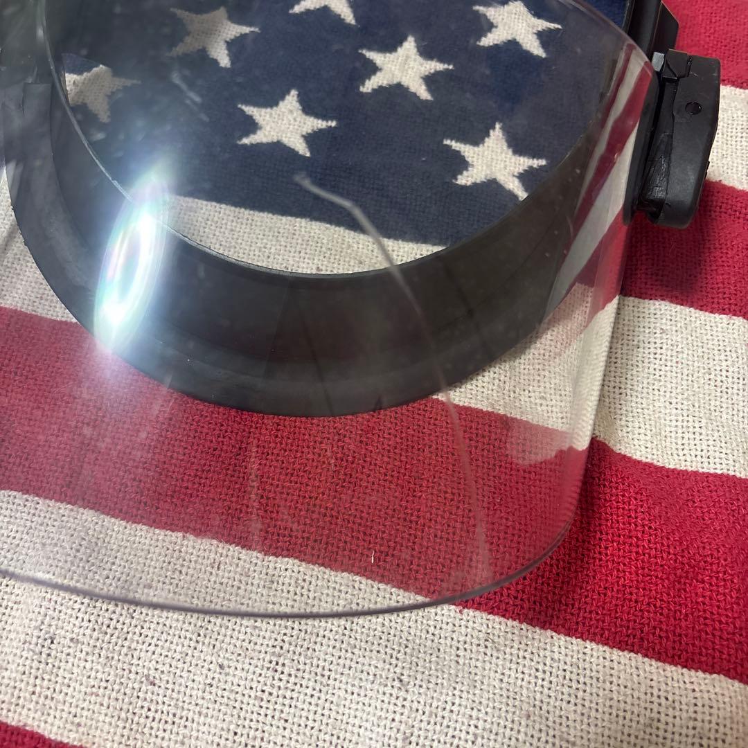 実物PAULSONフェイスシールド米警察装備CAGE CODE12858 B54