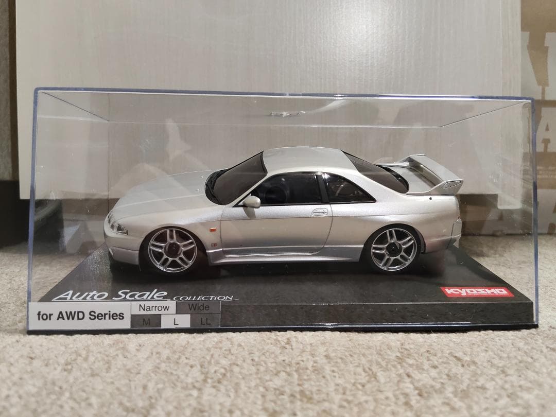 京商 MINI-Z 2台 XNAVI GT-R・GT-RV.spec(R33)