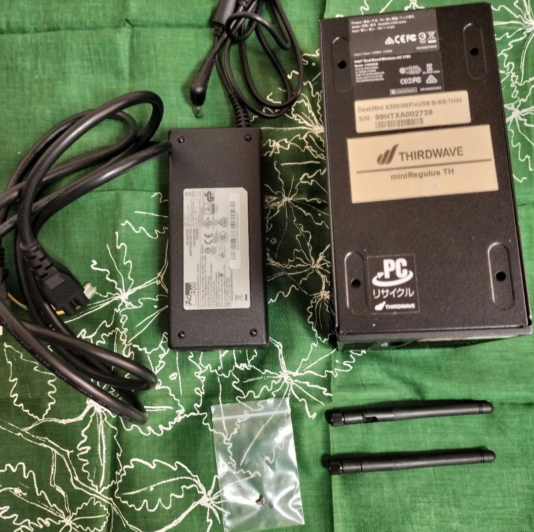 ASRock Desk mini A300 ミニPC ベアボーン　ドスパラ