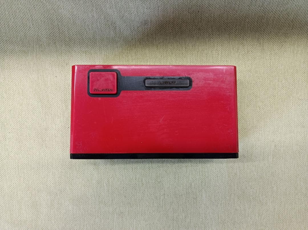 都《HPQXY》パタパタ時計　昭和レトロ　セイコー　SEIKO　赤