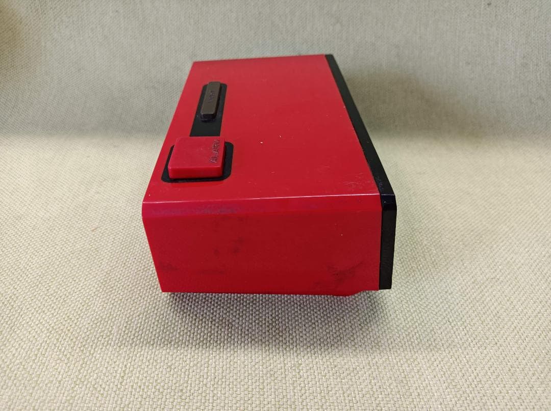 都《HPQXY》パタパタ時計　昭和レトロ　セイコー　SEIKO　赤