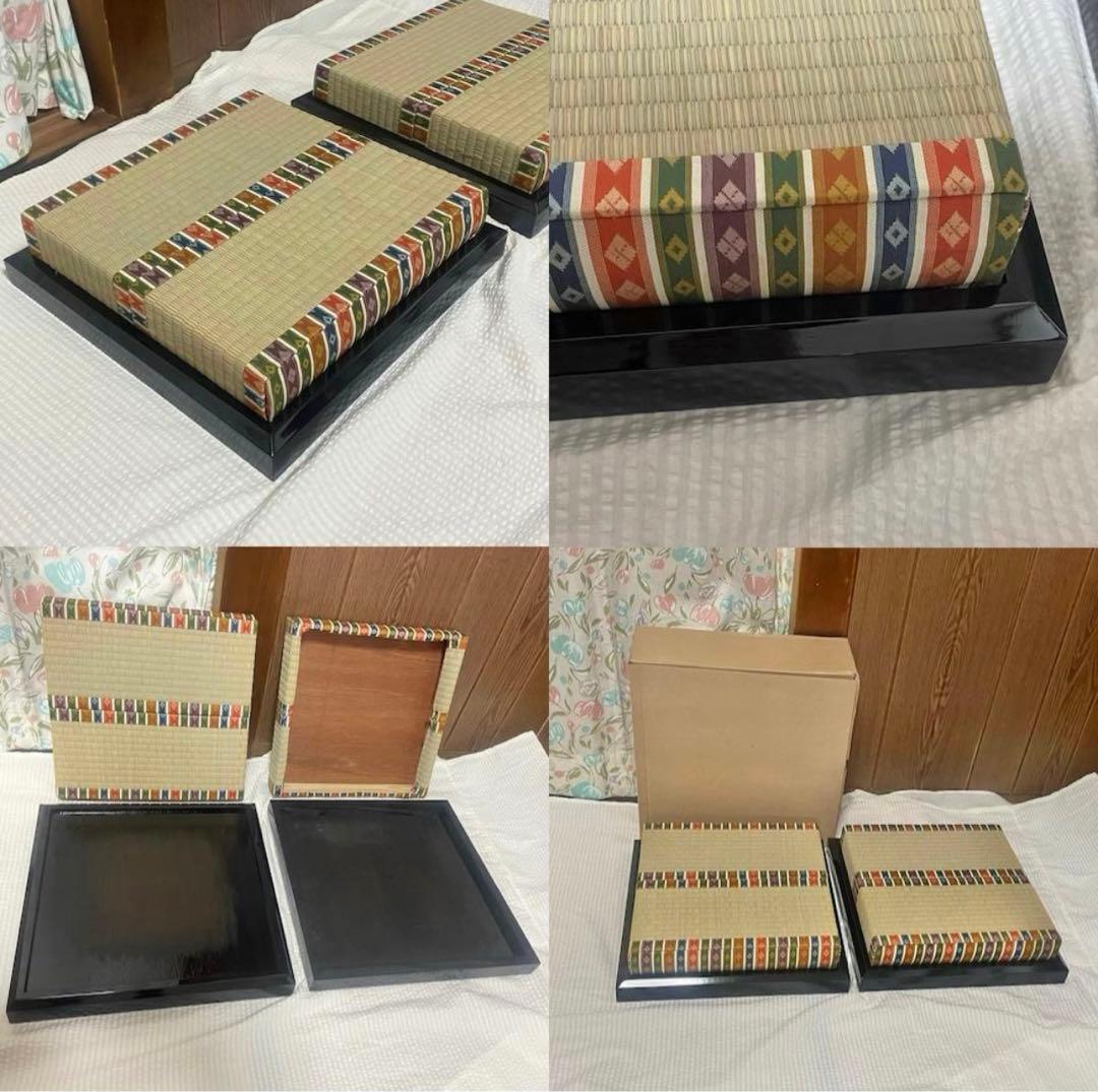 京都島津　雛人形　道具セット　金屏風　雪洞　桜橘　御殿台　三宝　菱餅　花瓶