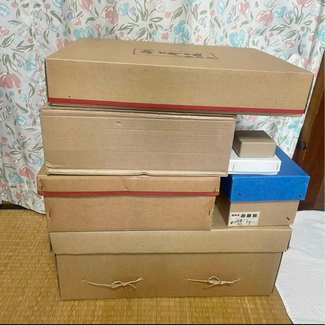 京都島津　雛人形　道具セット　金屏風　雪洞　桜橘　御殿台　三宝　菱餅　花瓶