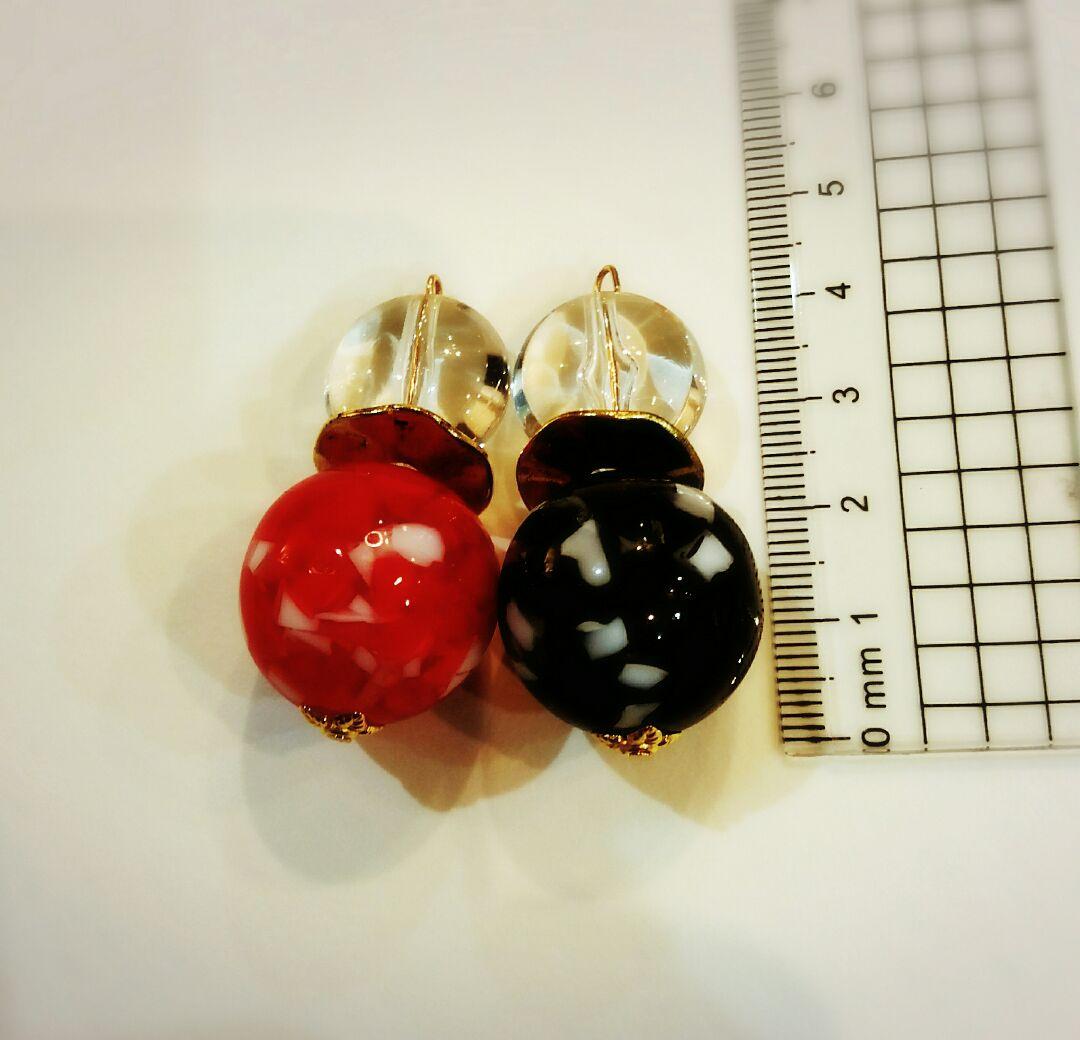 ねまさま専用♡ 大ぶりピアス   black