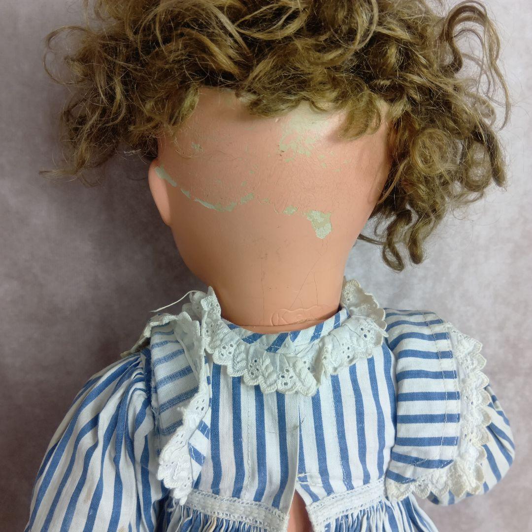 ♥秋の大特価Sale♥お目目が左右に動く可愛いアンティークコンポジションドール♥