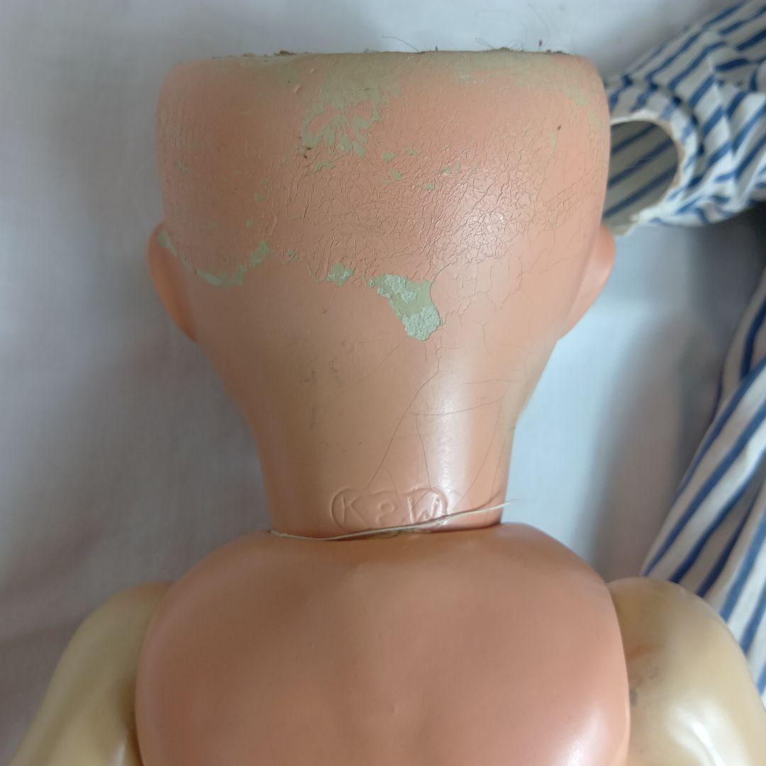 ♥秋の大特価Sale♥お目目が左右に動く可愛いアンティークコンポジションドール♥