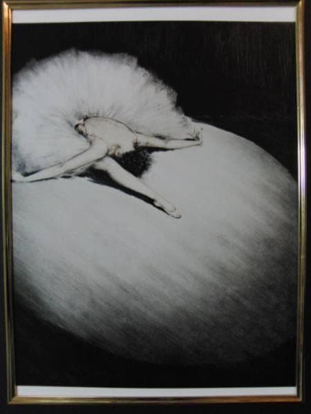 ルイ・イカール限定版・アールデコ、ダンサー、希少な額装用画集より