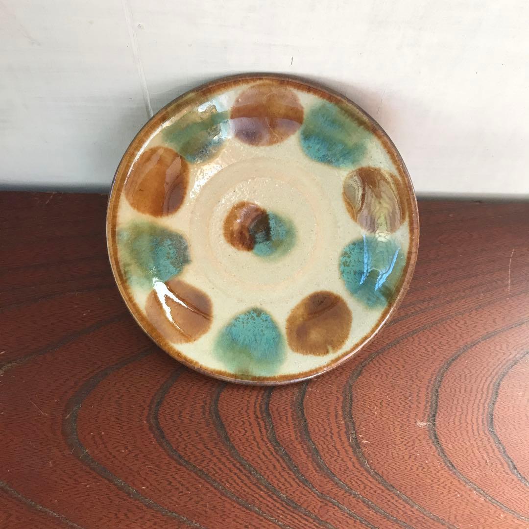 沖縄やちむん　3枚セットのお皿