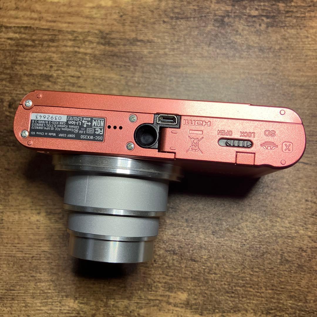 SONY Cyber-shot DSC-WX350 ピンク