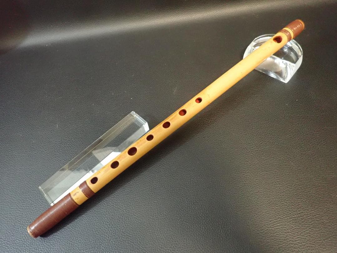 篠笛 㐂月 喜月 　六本調子　巻　小倉楽器店 　民謡 　お囃子　祭り