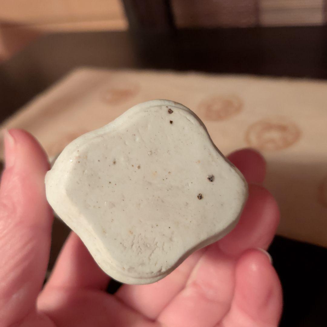 伊萬里白磁　木瓜型向付