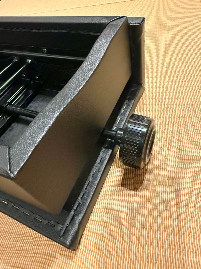 ピアノ足台補助台足置き台 S-33BK両ハンドルネジ式昇降タイプS33イトマサ