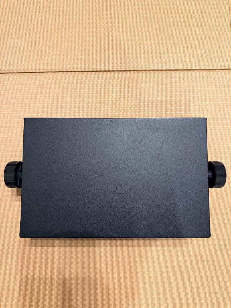 ピアノ足台補助台足置き台 S-33BK両ハンドルネジ式昇降タイプS33イトマサ