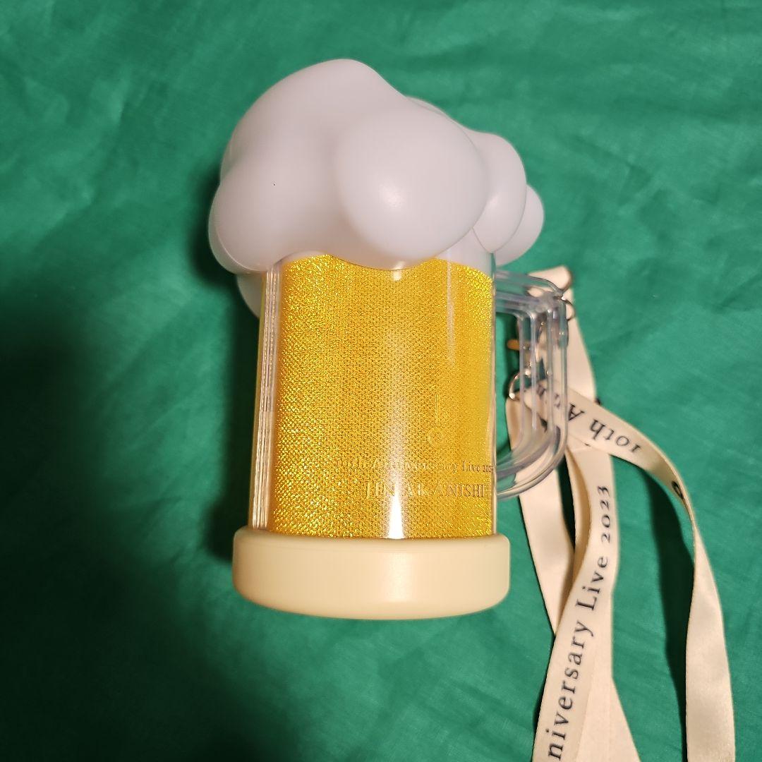 【貴重】赤西仁 10th Anniversary Live ビールジョッキペンラ