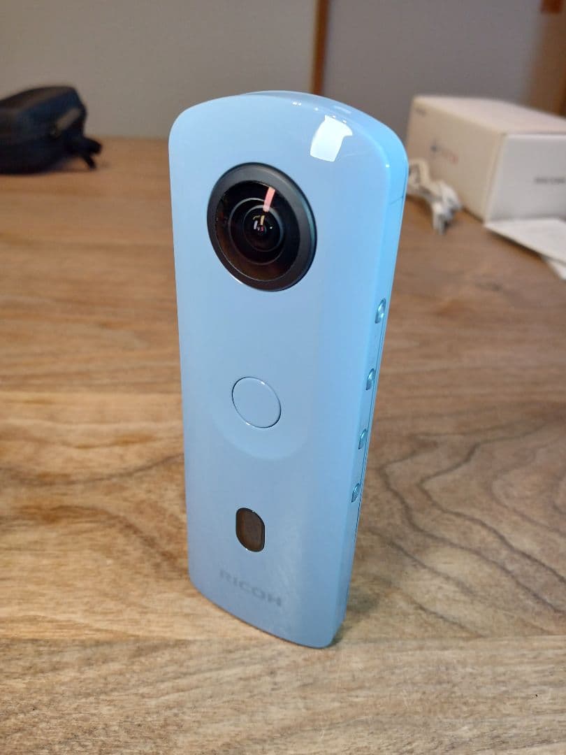 充電用アダプター付 未使用級 RICOH THETA SC2 取説+元箱+保証付