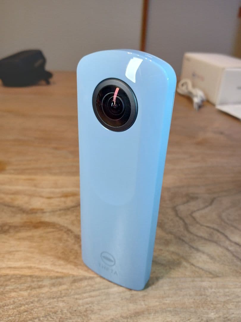 充電用アダプター付 未使用級 RICOH THETA SC2 取説+元箱+保証付