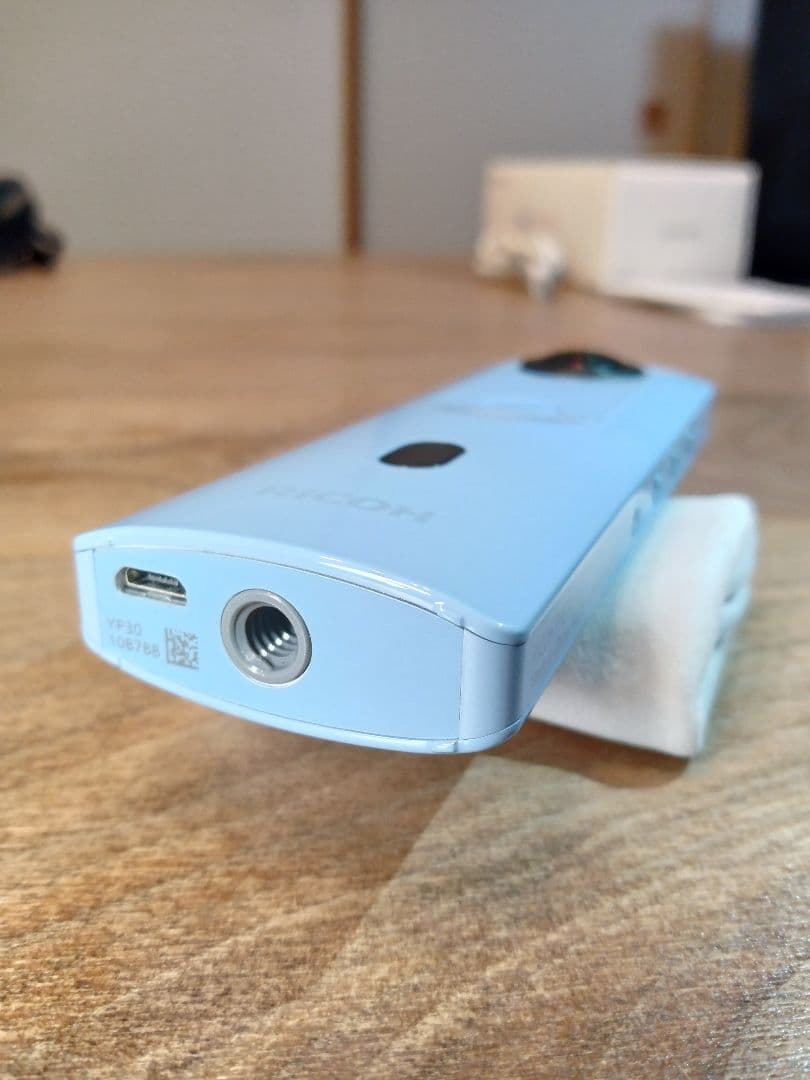 充電用アダプター付 未使用級 RICOH THETA SC2 取説+元箱+保証付