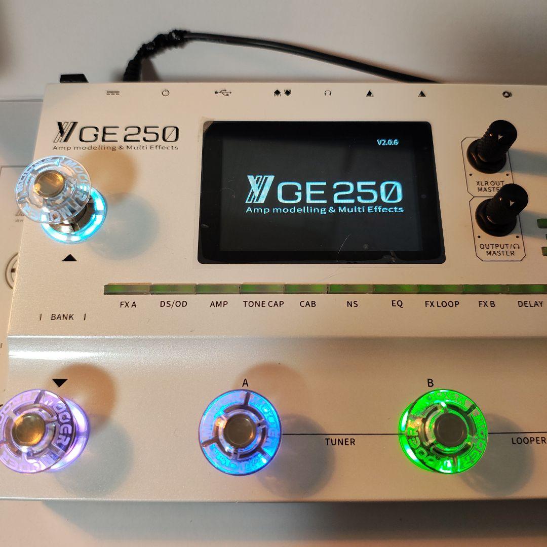 MOOER GE250 マルチエフェクター　アンプシミュレーター